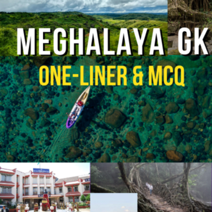 Meghalaya GK One-liner  & MCQ [Ebook]
