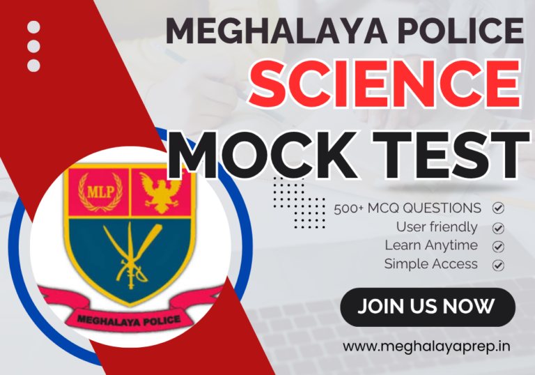 Meghalaya Police Science mock test