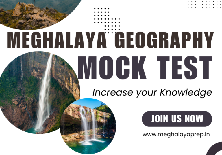 Meghalaya Geography MCQ [200 question]